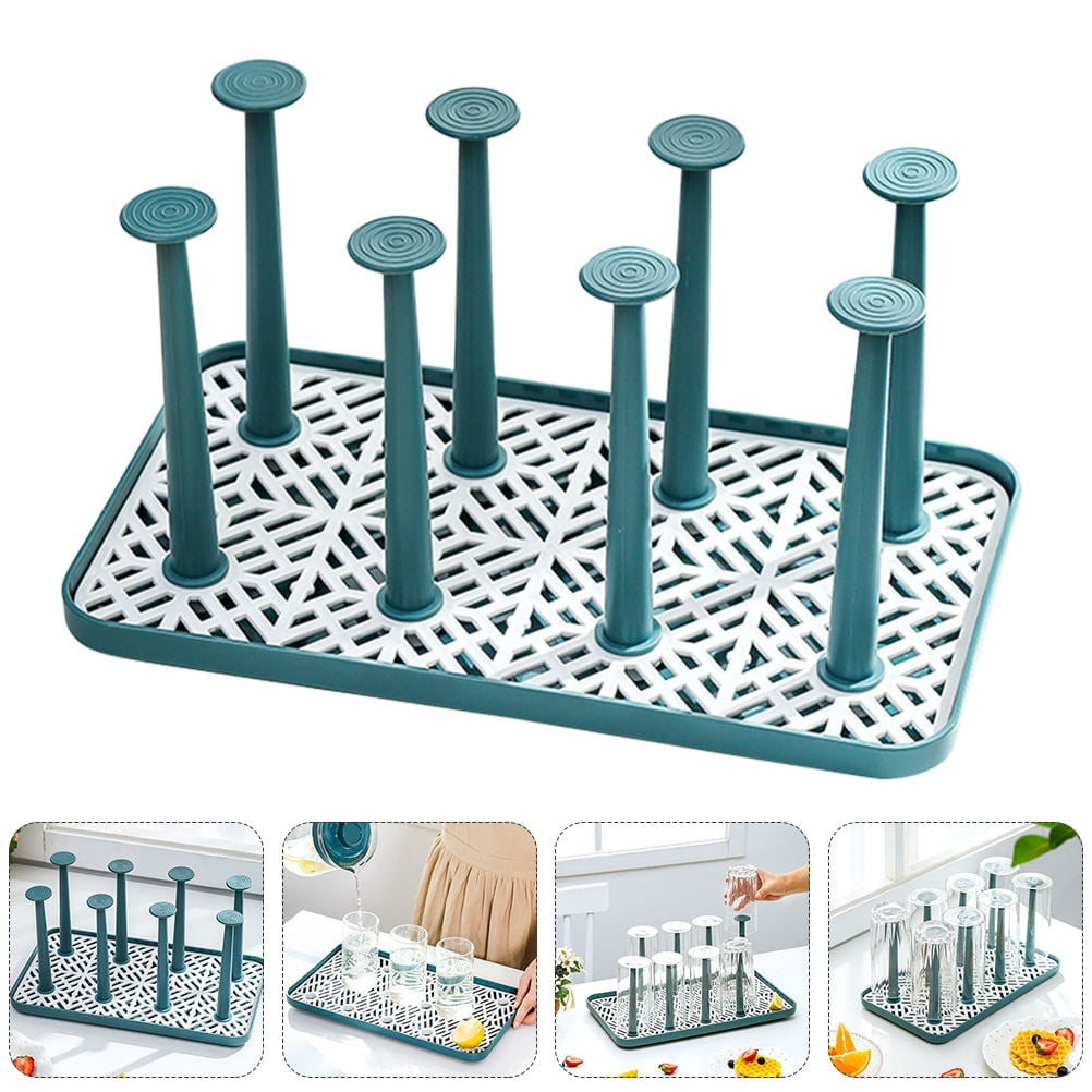 IDEANATEGRATE 1Pcs Water Cup Drying Rack for Kitchen Mug Storage Rack ...
