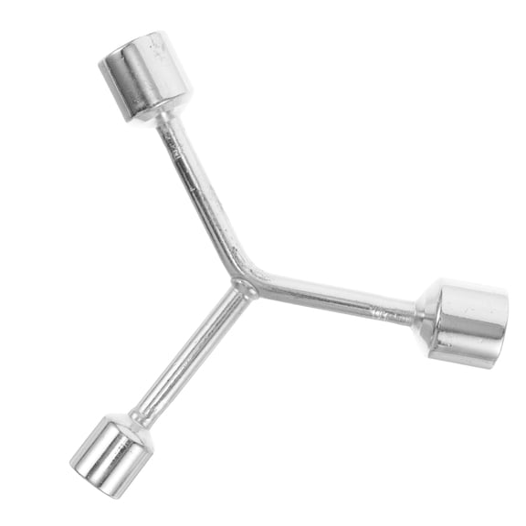 IDEANATEGRATE 1Pcs Y Type 3 Way Socket Wrench with Thickened Design Cast Iron