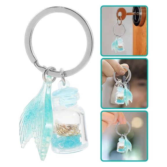 IDEANATEGRATE 1Set Keychain Bag Charms In Zinc Alloy For Portable Use