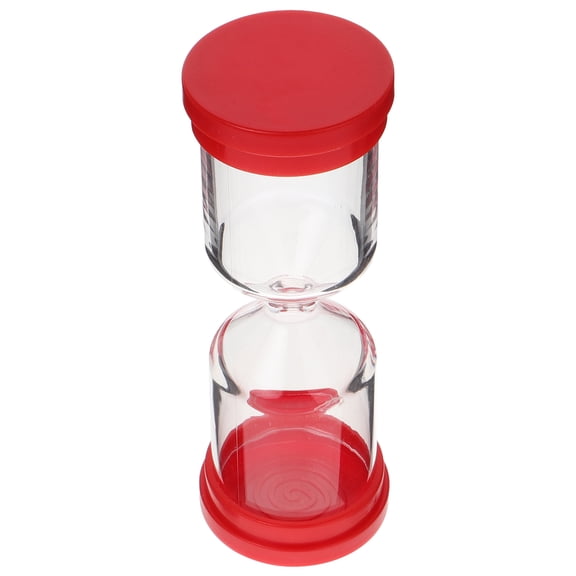 IDEANATEGRATE 1Set Plastic Glass Hourglass Timer for Studying Playing Cooking Household Sand Timer 4.5In