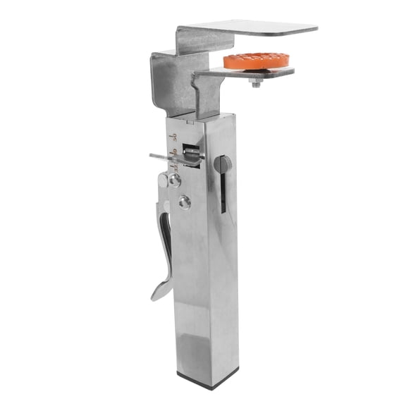 IDEANATEGRATE 1Set Press Drawer Loading Fixing Clamp Silver Stainless Steel for Carpenters Furniture Fixing 11.0x3.1x2.0in