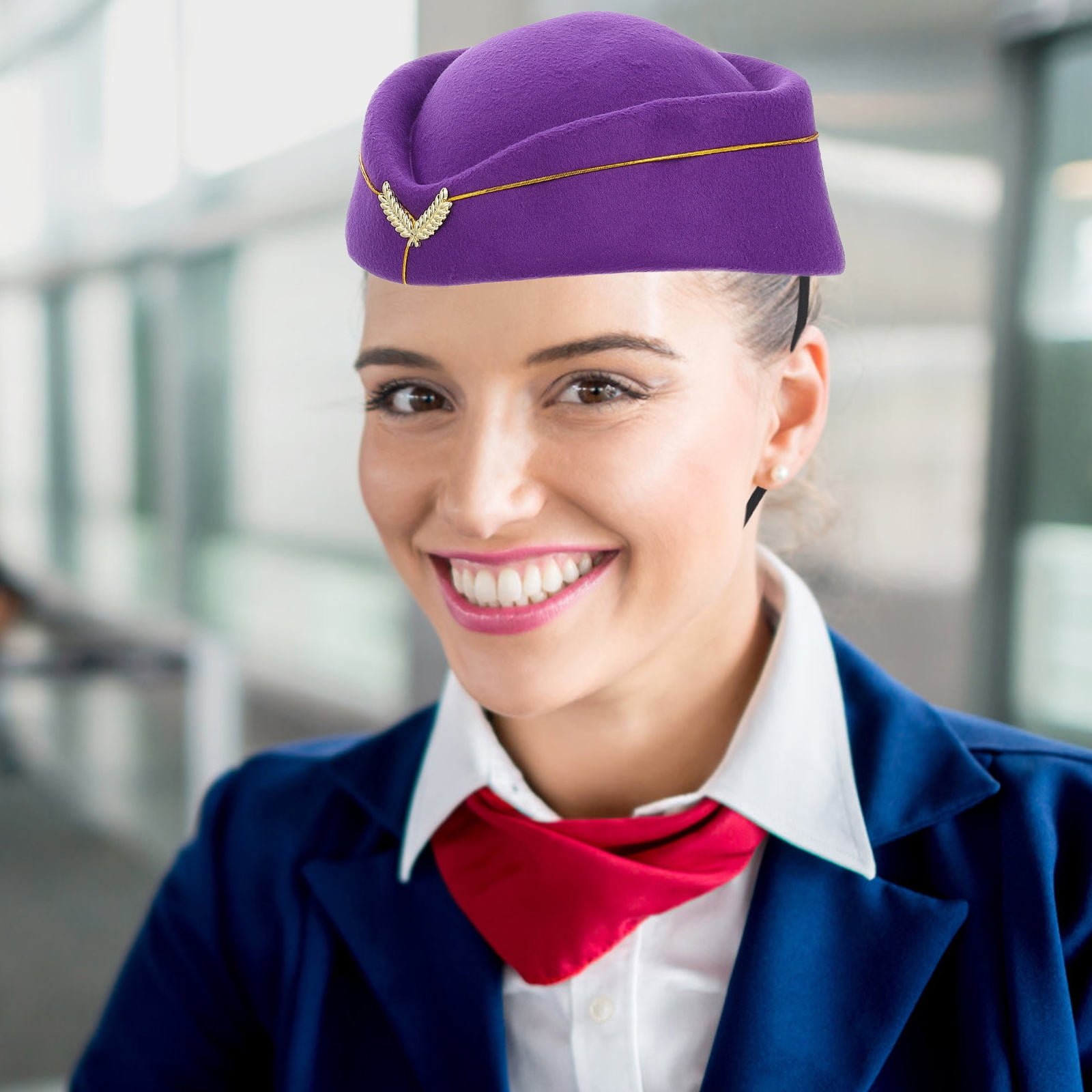Plush Women's Pilot Hat