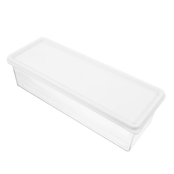 IDEANATEGRATE 1Set Snack Storage Bin for Home Use Reusable Material with Stackable Design