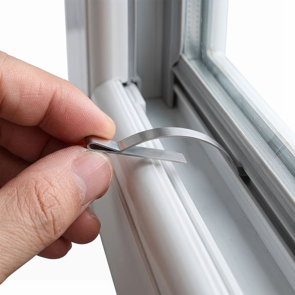 IDEANATEGRATE 20-Piece Stainless Steel Window Screen Frame Spring Clips, Screen Installer Clips for Home Window Repair