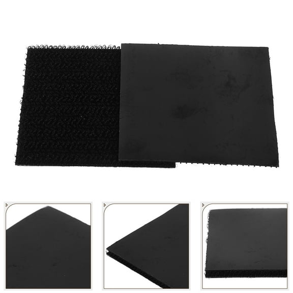 IDEANATEGRATE 20Set Trans Tape Hook and Loop Fasteners for Automotive Use 1.97X1.97X0.08in