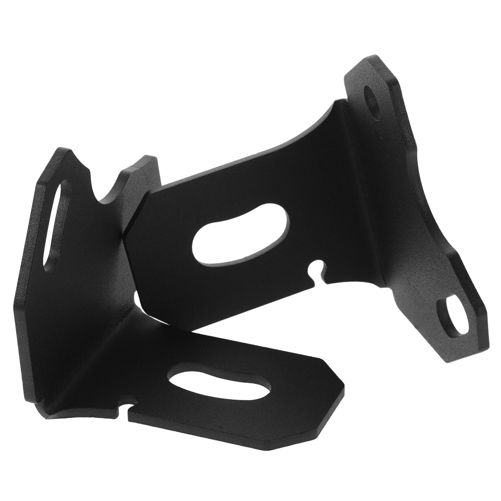 IDEANATEGRATE 2Pcs Black Iron Light Flag Mount Brackets For UTV 3.34X2.75X2.75In