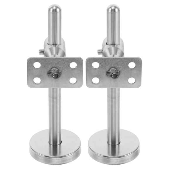 IDEANATEGRATE 2Pcs Decorative Stair Brackets for Home Handrail Accessories Bathrooms Kitchens Stairs 6.29X2.36X1.97In