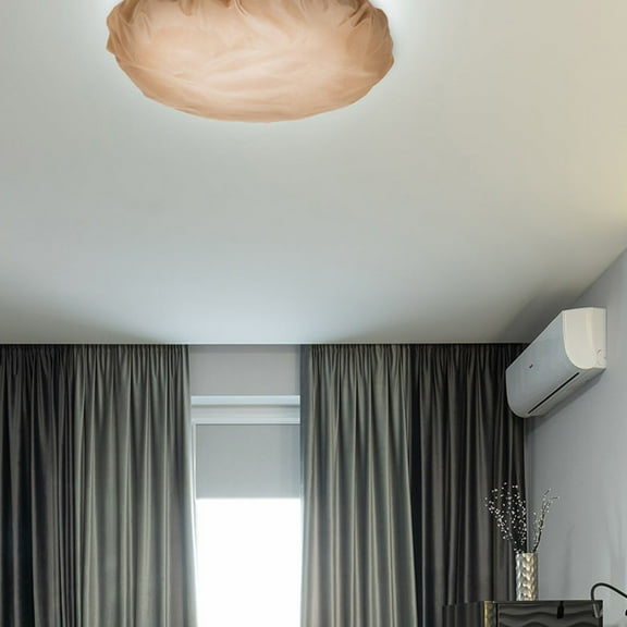 IDEANATEGRATE 2Pcs Lamp Diffuser Disc Coffee Square Heat Resistant For Pendant Light Baby