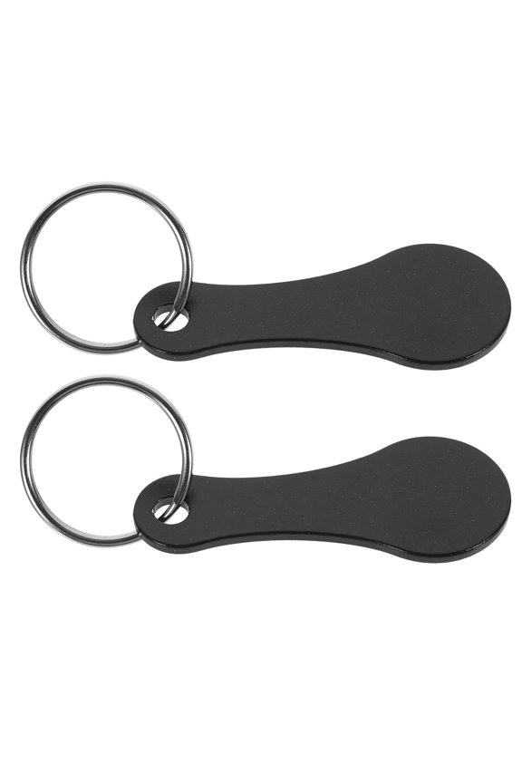 Shopping Trolley Release Key Stainless Steel 2Pack 7.5X3Cm
