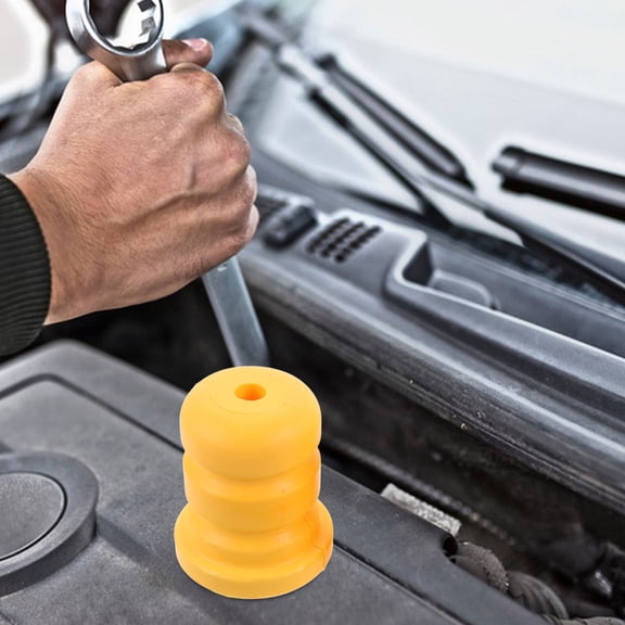 IDEANATEGRATE 2Pcs Sleek Design Bumper Blocks for Cars Control Arm 3.9X3.1X3.1in