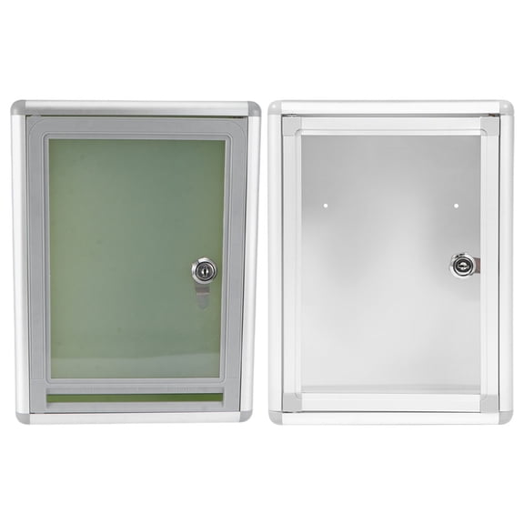 IDEANATEGRATE 2Pcs Wall Mounted Letter Box For Wear Resistance 11.2X8.5X4.1In