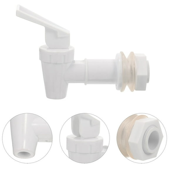 IDEANATEGRATE 2Set Replacement Spigot Plastic Beverage Dispensing Tap for Water Jug Faucet 3.14X2.75X1.06in