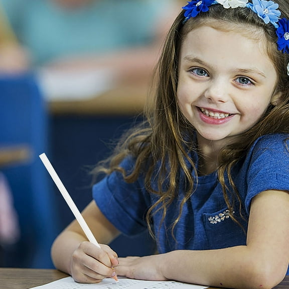 IDEANATEGRATE 30Pack White Chalk Pencils for Ceramics and Glass Marking