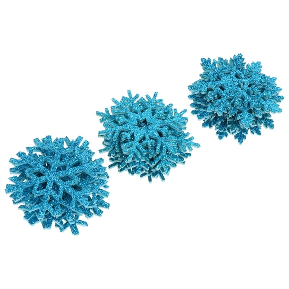 IDEANATEGRATE Blue DIY Patches for Clothes Creative Patterns Sewing Accessories 30Pcs