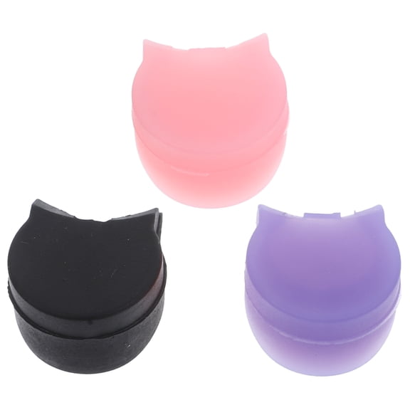 IDEANATEGRATE 3Pcs Clarinet Thumb Finger Rest for Maintaining Correct Finger Position in Pink