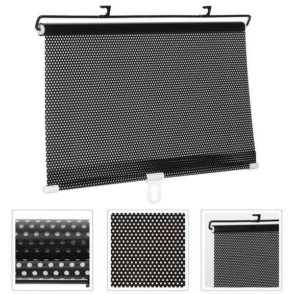 IDEANATEGRATE 3Pcs Outdoor Solar Shades for Car Window Protection in Summer Season 125.0X40.0X0.4in