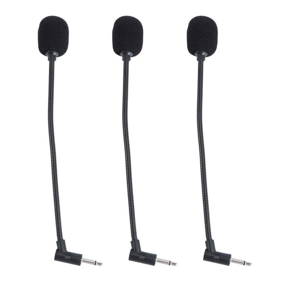 IDEANATEGRATE 3Pcs Portable Microphone for Mobile Phone with Clear Voice Home Office
