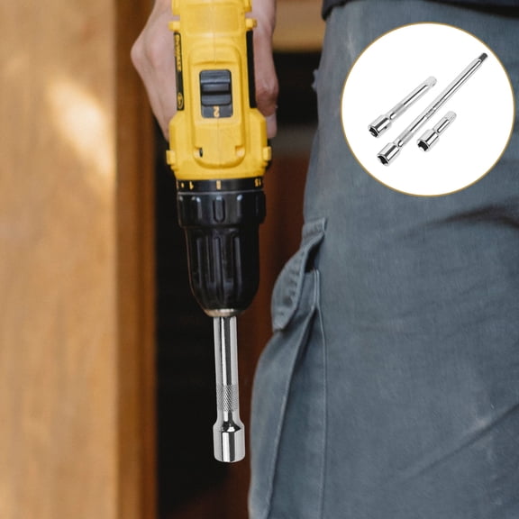 IDEANATEGRATE 3Pcs Universal Wrench Extender for Mechanics and DIY Enthusiasts