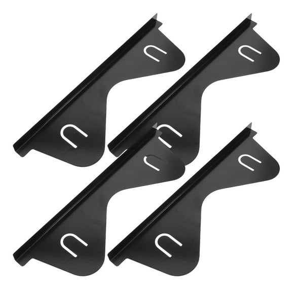 IDEANATEGRATE 4Pcs Stove Edge Gap Cover Stove Strips Rectangular Shape Sleek Design for Kitchen Appliances