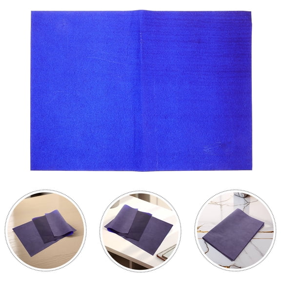 IDEANATEGRATE 50Pcs Transfer Paper for Drawing Design Tracing Note Taking Dark Blue