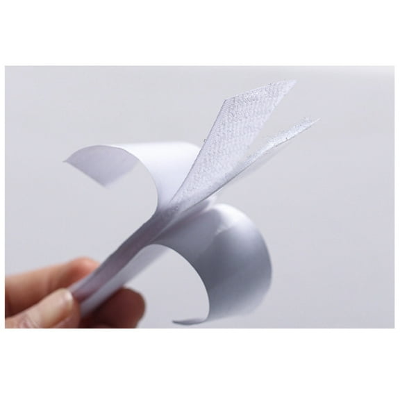 IDEANATEGRATE 5Pcs Nylon Back Adhesive Tape for Wall Strips in Home 10x2.5x0.4in