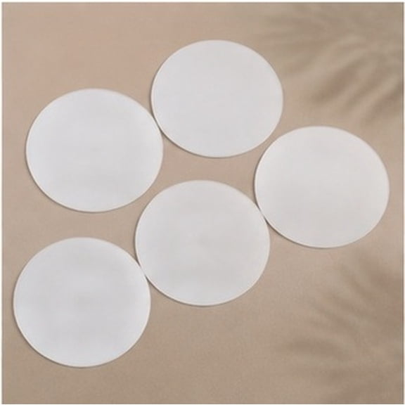 IDEANATEGRATE White Acrylic Diffuser Panel for LED Lights with Glare Protection 5Pcs