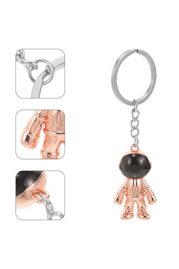 Astronaut Keychains Cute Pendant for Keychain 3.62X1.26X0.67In 1Pcs