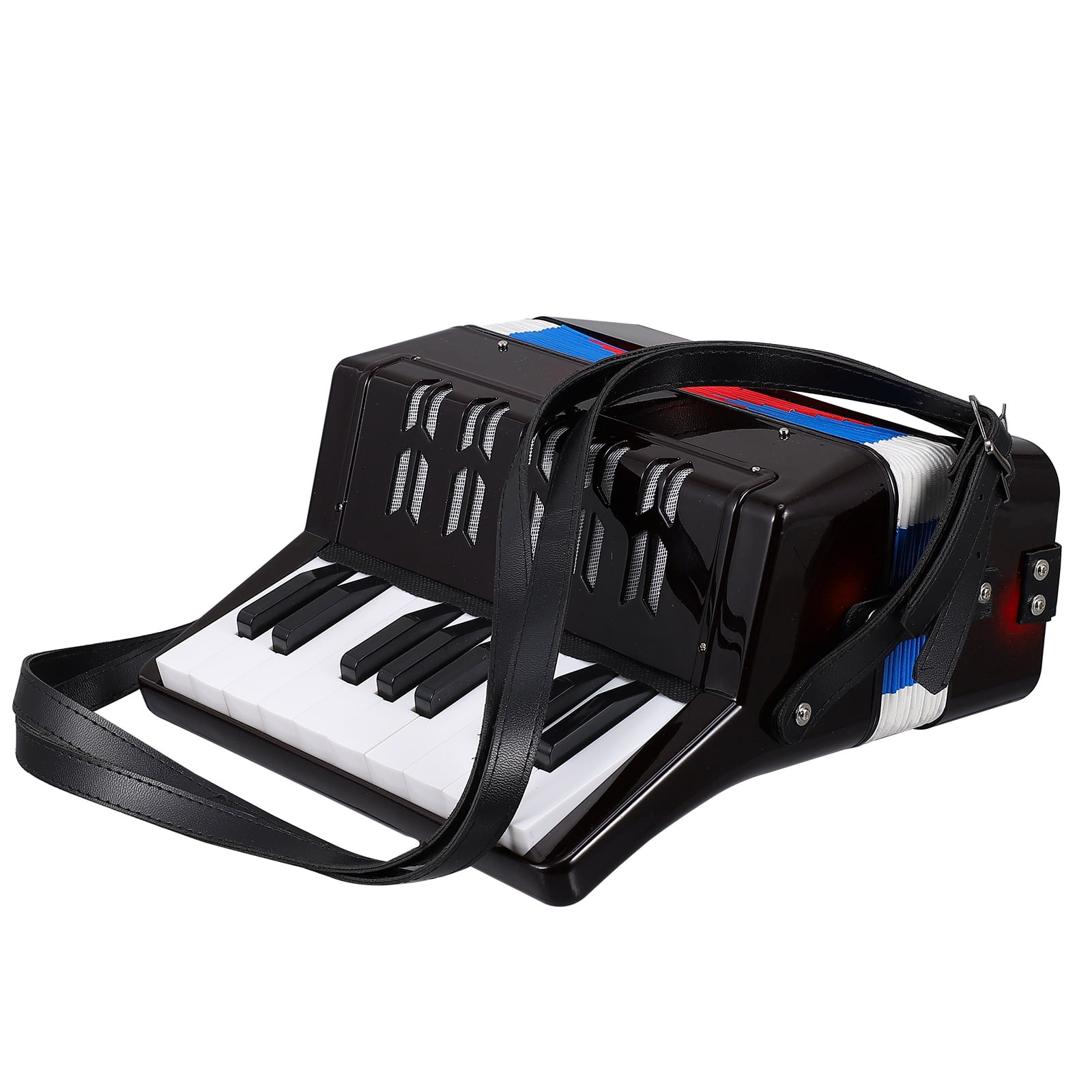 IDEANATEGRATE Beginner Instruments Adorable Accordion Toy in Black for ...