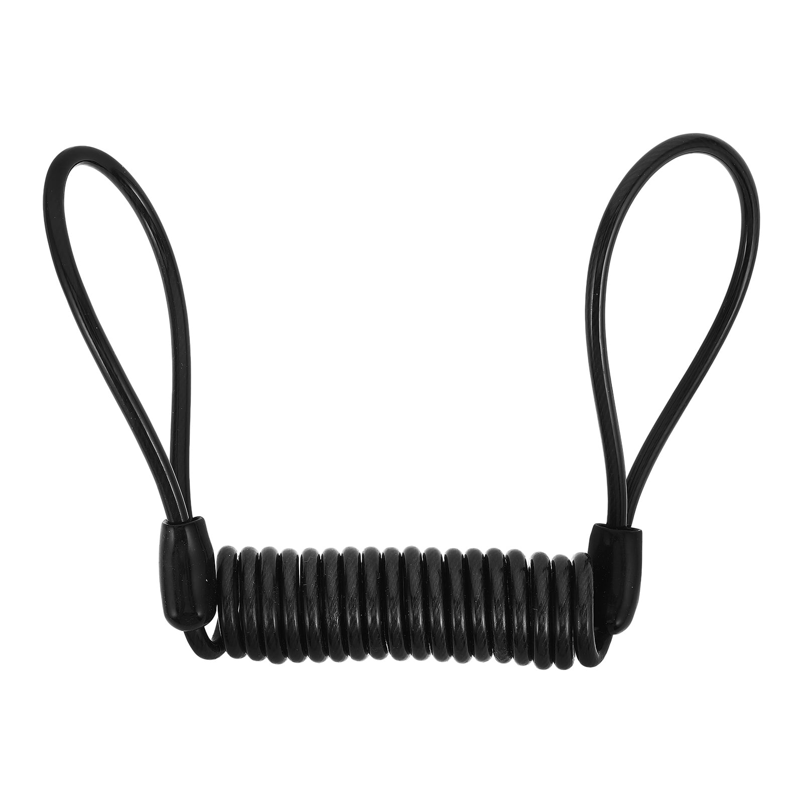 Spring Cable Motorcycle IDEANATEGRATE Black PVC Motorcycle Cable for Riders Outdoor Activities ...