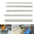 thumbnail image 1 of IDEANATEGRATE Ceramic Drill Bits for Tiles 5Pcs Ceramic Tile Marble Glass Drill Bit Set Precise Design For Bench Drill Use, 1 of 8