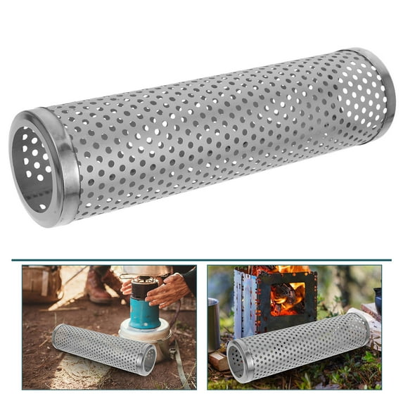 IDEANATEGRATE Chimney Cover 1Set Stainless Steel with Spark Prevention for Outdoor Camping and Hiking
