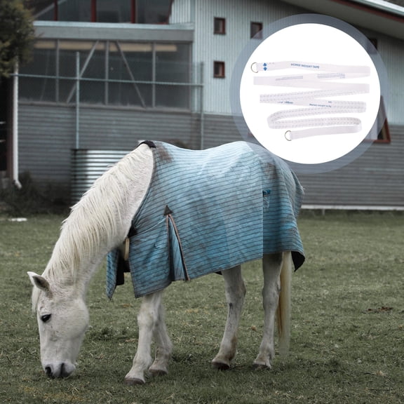 IDEANATEGRATE Convenient Measuring Tool 1Pack and Cattle Safe Edges Flexible PVC Material