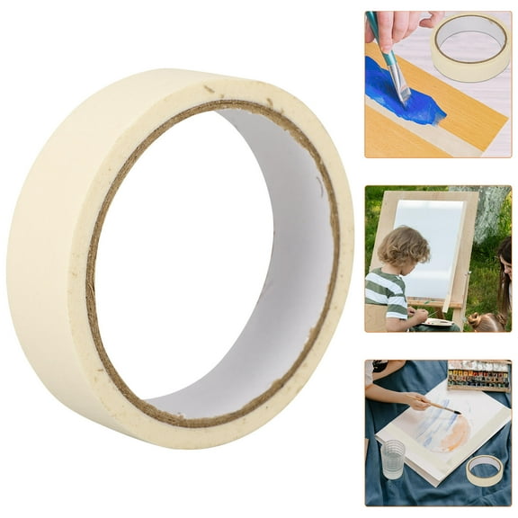 IDEANATEGRATE Craftsmen 1 Roll Painters Tape for Precise Paint Application and Easy Removal White