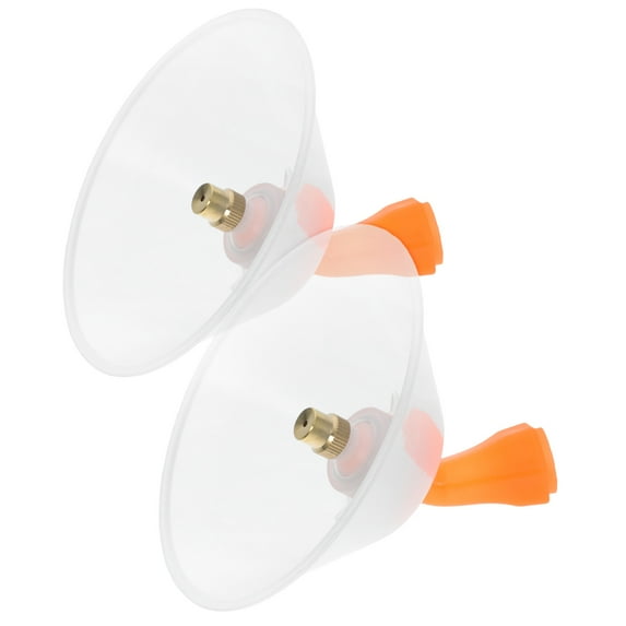 IDEANATEGRATE Drift Guard Spray Nozzles 2Pcs For Agricultural Sprayer With Windproof And Low Pressure Features
