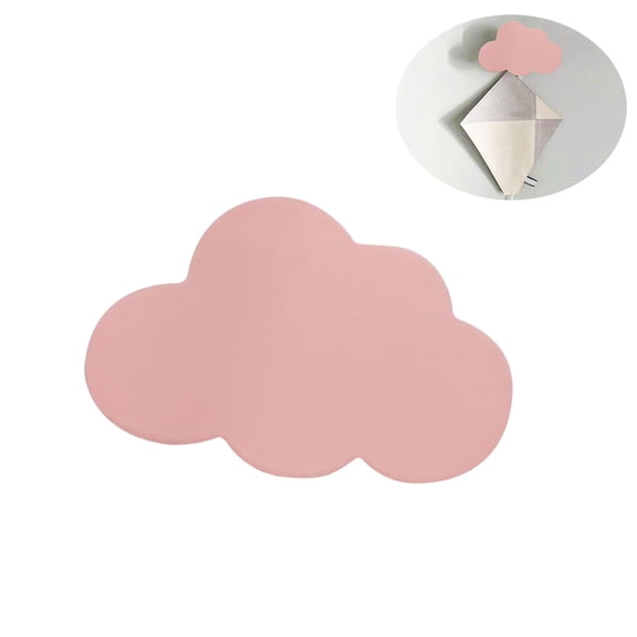 IDEANATEGRATE wooden wall hanger Cloud-Shaped Decorative Hook