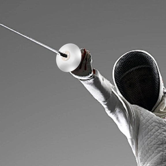 IDEANATEGRATE Fencing Sword Hand Protection 1Pcs 3.9x3.9x0.7in Stainless Steel Circular Guard for Competition