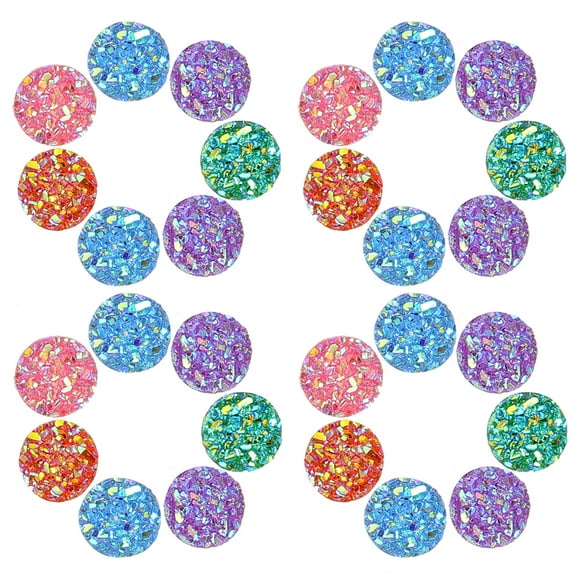 IDEANATEGRATE Flat Back Rhinestones 100Pcs Heat Attachable Non Fading Craft Design for Wedding Dress Jeans Purses Shoes