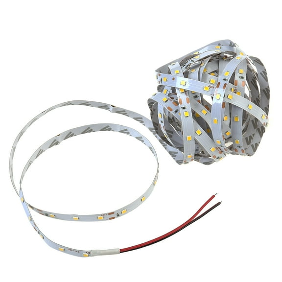 IDEANATEGRATE Flexible Ribbon Led Cabinet Light Strip 1Set 5M Warm Light for Christmas Holiday