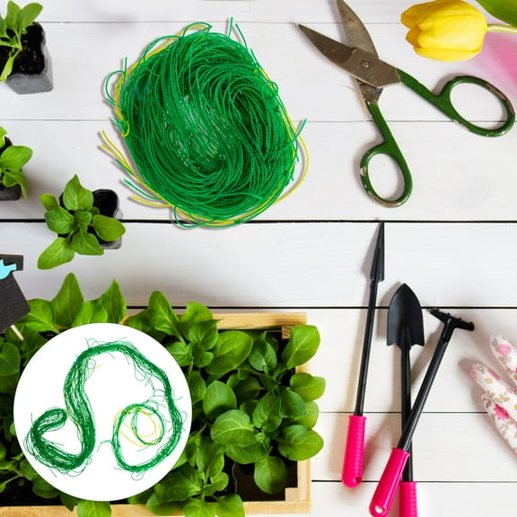 IDEANATEGRATE Gardening 2Sets Plants Trellis Net Square Mesh 180x180cm for More Sunlight Absorption