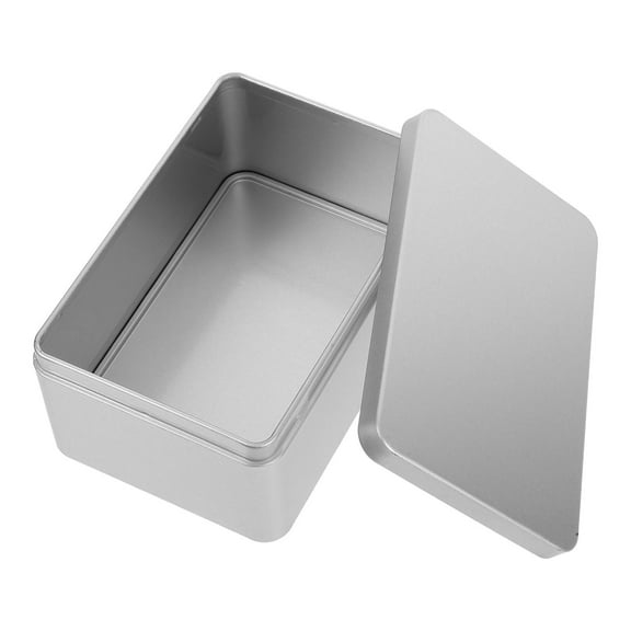 IDEANATEGRATE Money Collection Box Tinplate Storage Box For General Users 15.00X10.00X6.80Cm 1Pcs