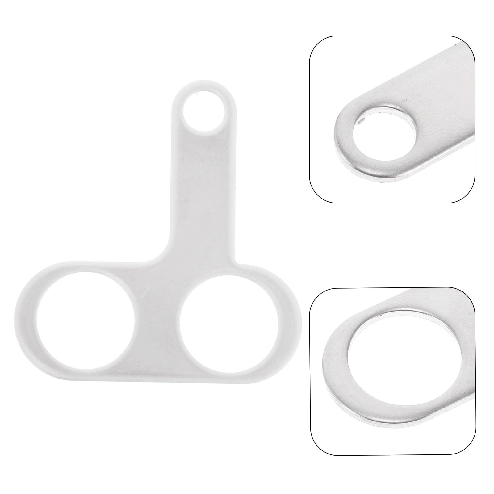 IDEANATEGRATE Motorcycle Modification Parts 2Pcs Universal Long Handle Mirror Mounts Secure Fit for ATV Enthusiasts