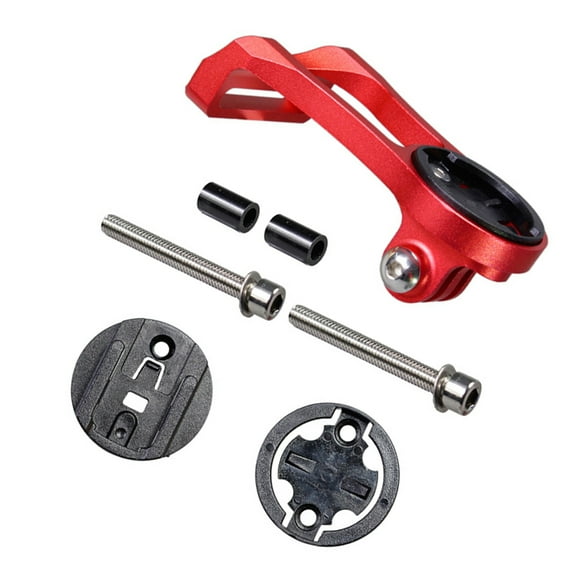 IDEANATEGRATE Red Bike Handlebar Extension Aluminium Alloy Extend Handlebars For Cycling 1 Set
