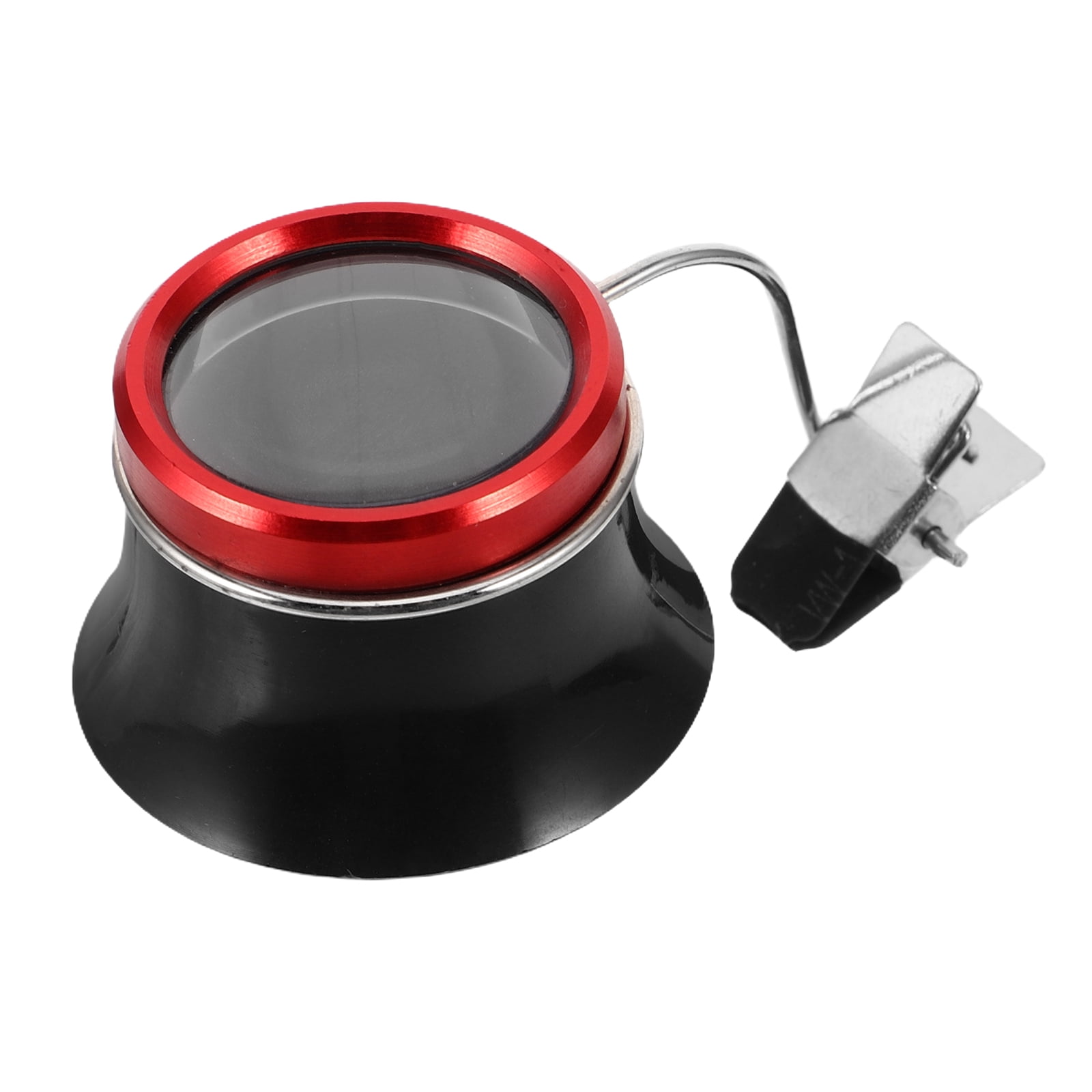 IDEANATEGRATE Red Plastic And Glass Magnifier 1Pack For Jewelry ...