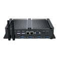 thumbnail image 1 of IDEARACE Powerful Fanless Mini PC, Core i5-3317U CPU Industrial Desktop Computer, 8GB RAM 256GB SSD, 4xCOM RS232, 4xUSB 3.0, 2xNICs, HD, VGA, WIFI, Full Metal Case, 1 of 7