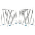 thumbnail image 1 of IDEATECH Reusable Storage Bags Rack,2 Pack Stainless Drying Rack for Reusable Bags, Books, Makeup Brush, 1 of 8