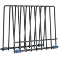 thumbnail image 1 of Reusable Storage Bags Rack, Stainless Drying Rack for Reusable Bags, Books, Makeup Brush, Black, 1 of 6