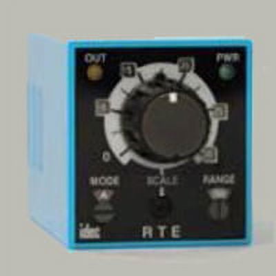 IDEC ON DELAY / INTERVAL Multi-function Analog Timers 24 VAC/VDC; 2C DPDT; 10 AS electableTime; Blade - RTE-B1AD24