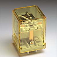 IDEC Power Relays; 24VDC1C SPDT; 10 A; Blade TerminalPlug-in; Standard - RR1BA-UDC24V