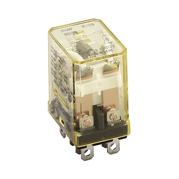 IDEC RH2B-UAC220-240V Power Relay, DPDT, 240VAC, 10A, Plug in