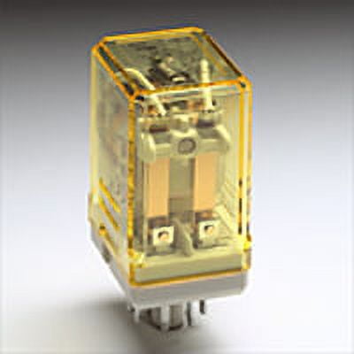IDEC RR2P-ULAC120V Indicator Light, DPDT Contact, 8 PIN Terminal, HP Rated for Small Motors and SOLENOIDS, Rugged, Industrial 10 AMP Relay, Power Relay, 120 VAC Coil Voltage